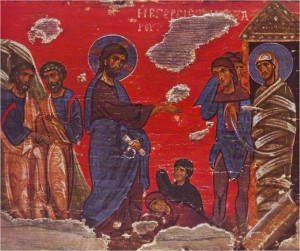 Lazarus of Bethany icon
